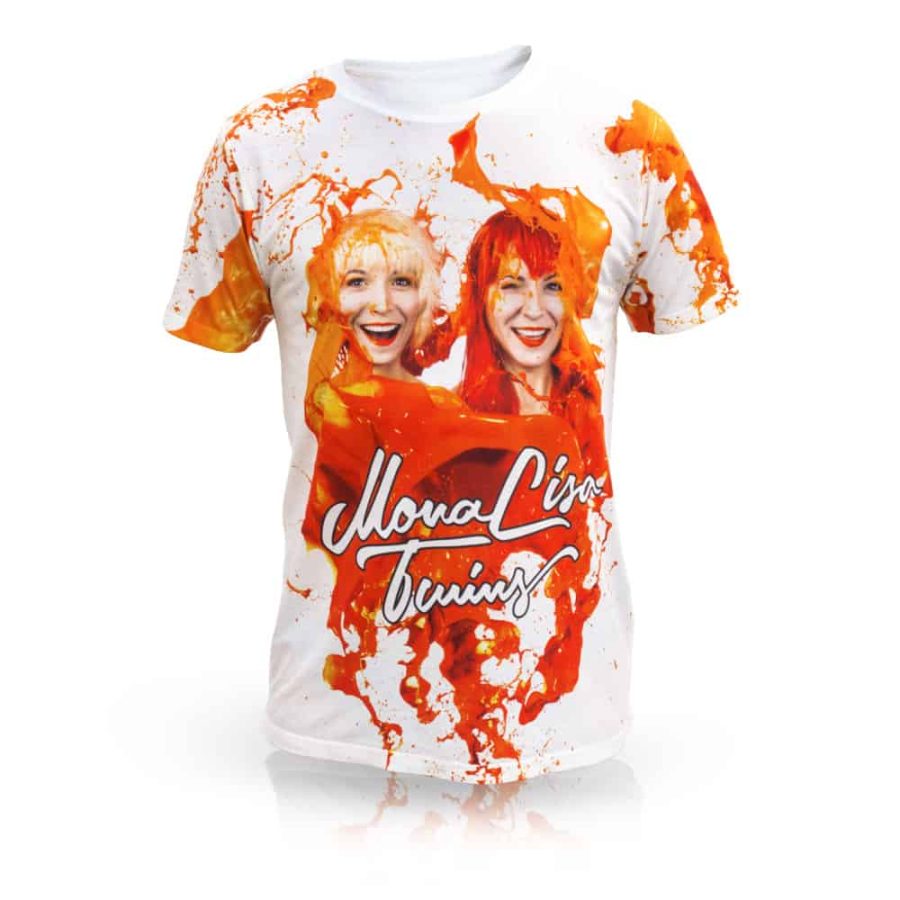 Unisex T-Shirt – ORANGE Front View