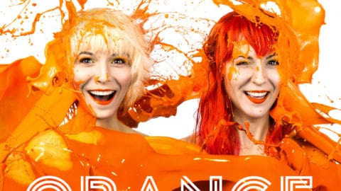 Orange Album Cover by MonaLisa Twins