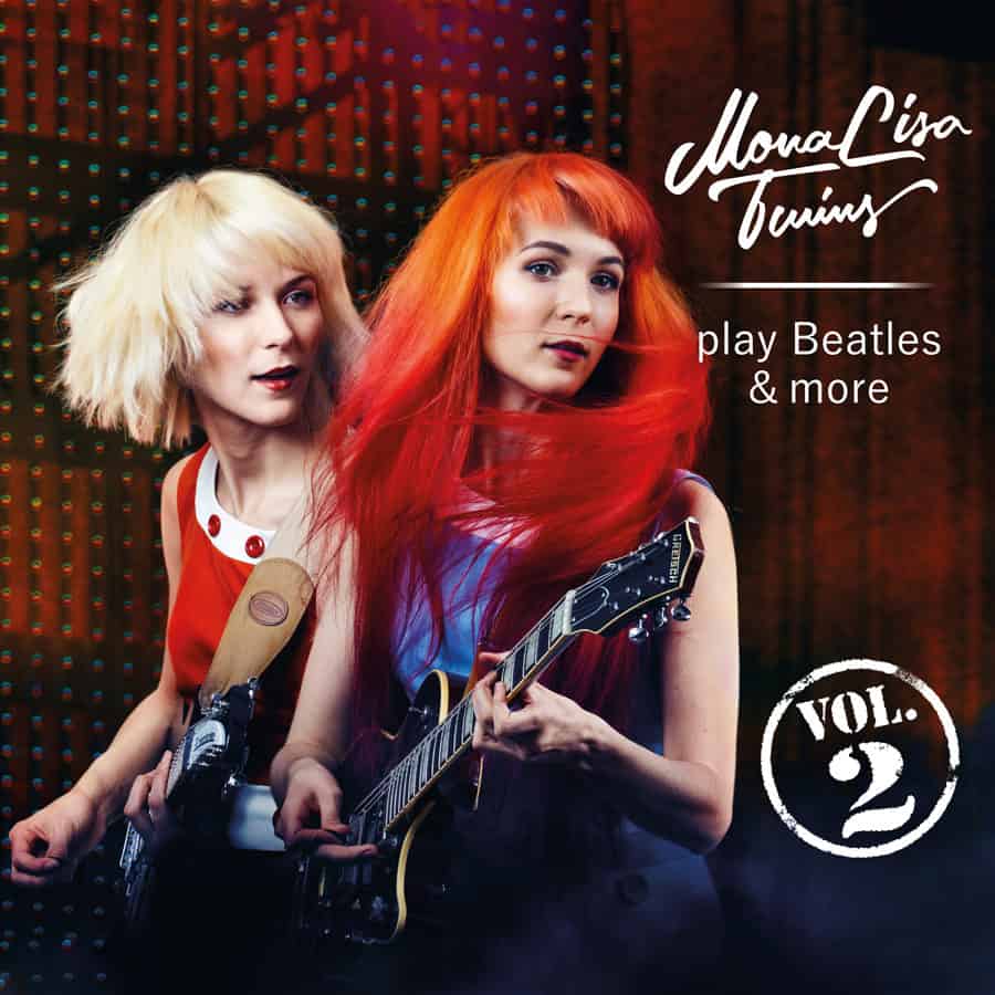 MonaLisa Twins play Beatles & more Vol. 2 Album Cover 900px