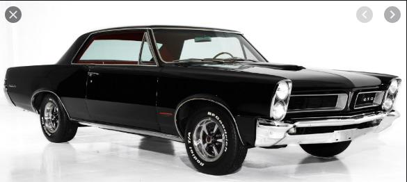 1965 GTO black