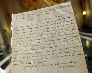 Abraham Lincoln letter to grieving mother