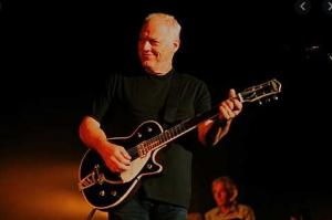 David Gilmour with Gretsch Duo Jet