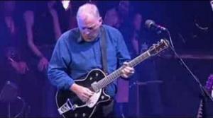 David Gilmour with Gretsch Duo Jet 2