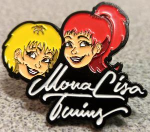 MonaLisa Twins pin